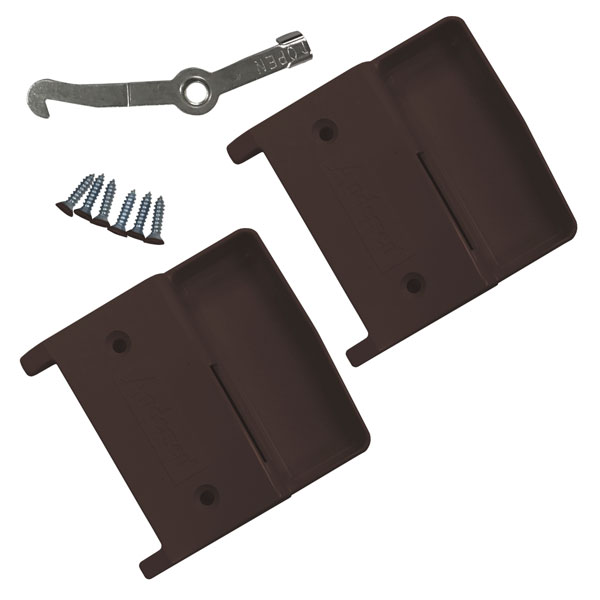 Four Panel Gliding Door Screen Hardware Package - 9071956