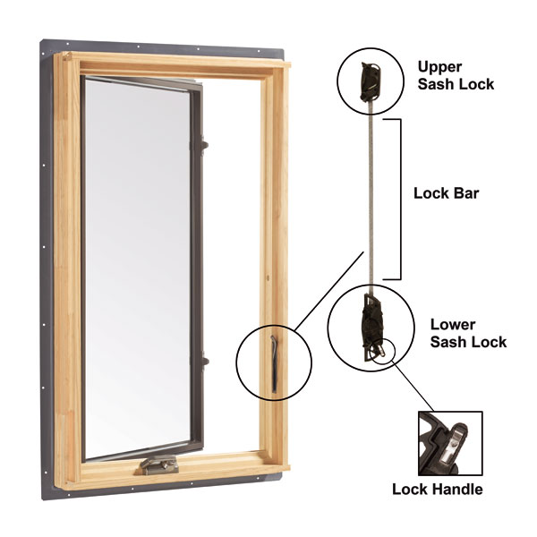 Casement Window Sash Lock - 1361903