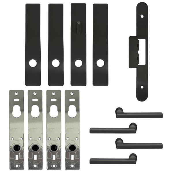 FSB 1035 Black Anodized Aluminum Trim Set - 9184750