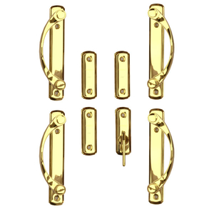 Four-Panel Gliding Patio Door Complete Trim Set