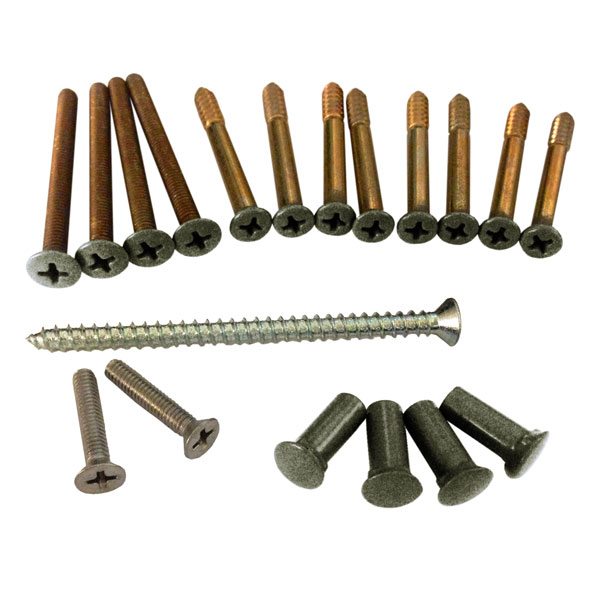 Gliding Patio Door Trim Set Screw Package