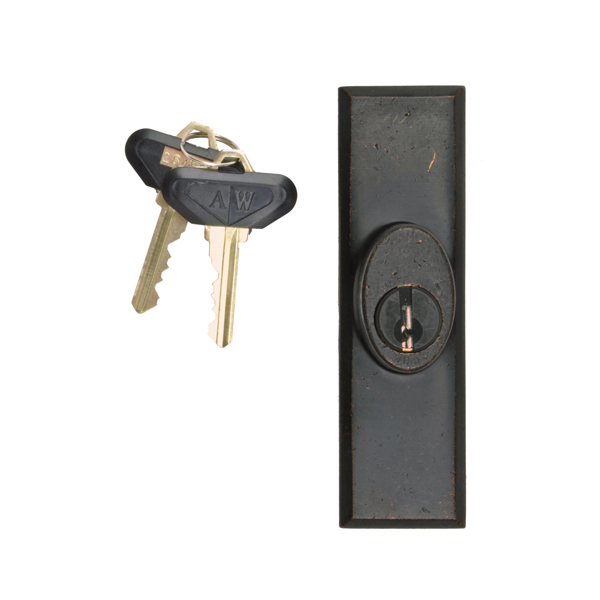 Gliding Patio Door Exterior Keyed Lock