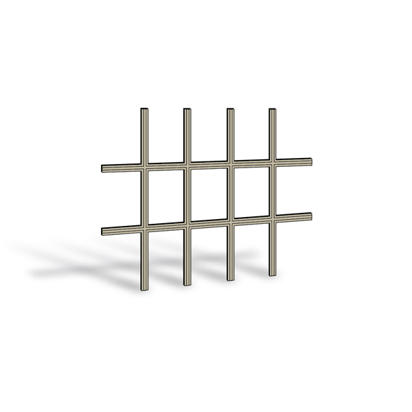 400 Series Casement & Awning Window Removable Interior Grille - 0603577