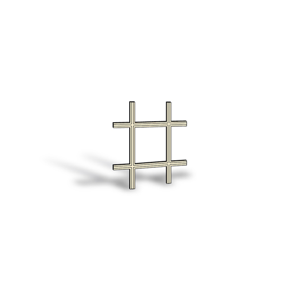 400 Series Double-Hung Window Removable Interior Grille - 9047579