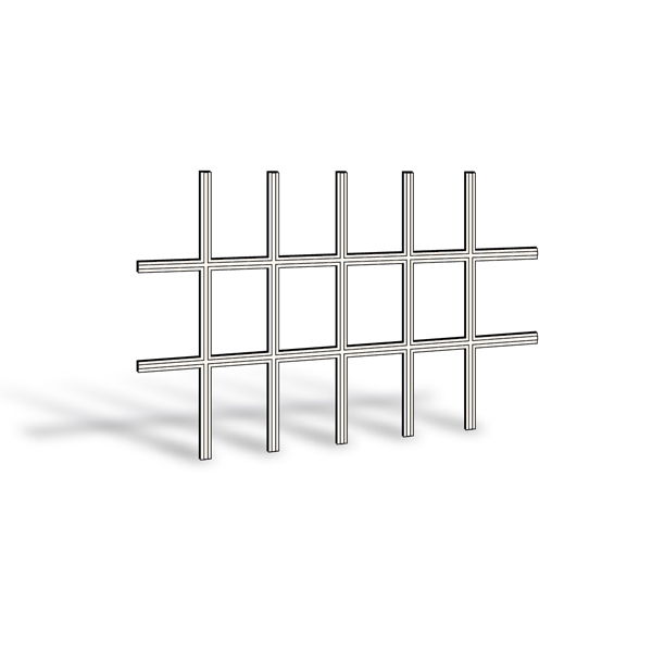 400 Series Casement & Awning Window Removable Interior Grille