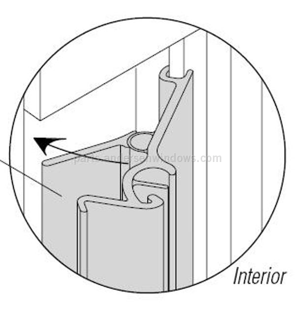 200 Series Double-Hung Window Side Jamb Weatherstrip