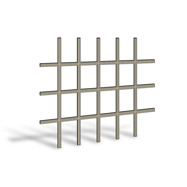 400 Series Casement & Awning Window Removable Interior Grille - 0603598