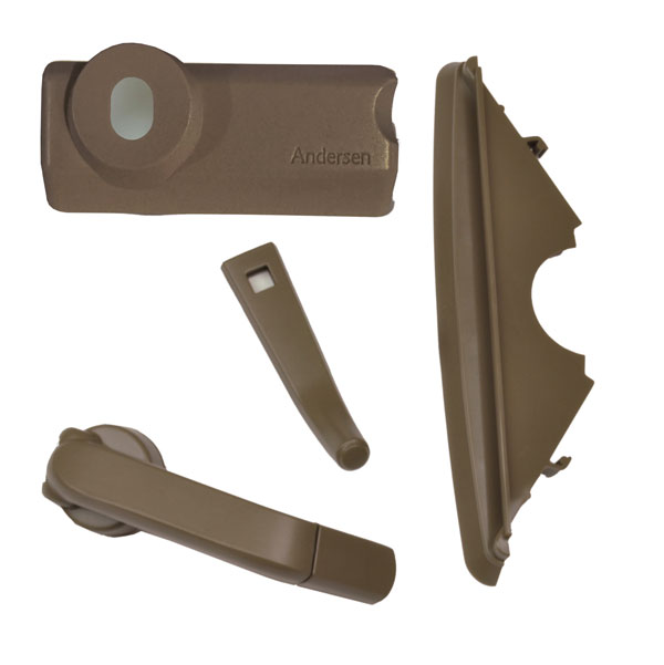 Casement Window Contemporary Style Folding Hardware Package - 9191399