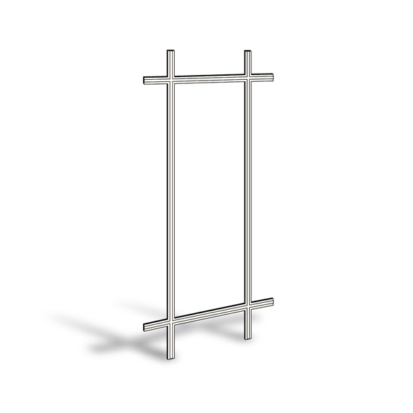 400 Series Casement & Awning Window Removable Interior Grille - 1344841