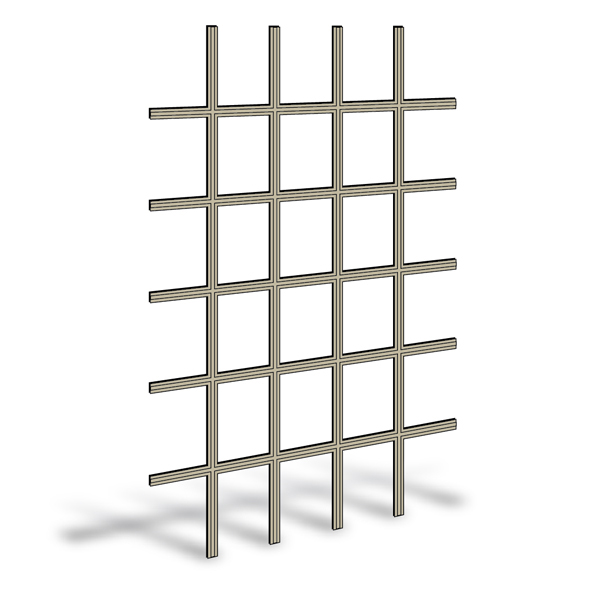 400 Series Casement & Awning Window Removable Interior Grille