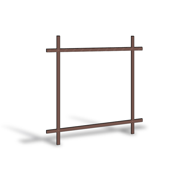 400 Series Casement & Awning Window Removable Interior Grille - 1443463