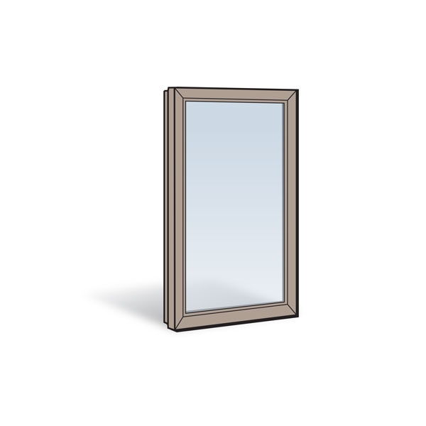 Gliding Window Stationary Sash