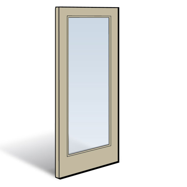 Frenchwood® Hinged Inswing Patio Door Stationary Panel
