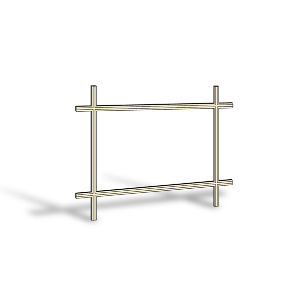 400 Series Casement & Awning Window Removable Interior Grille - 9134700