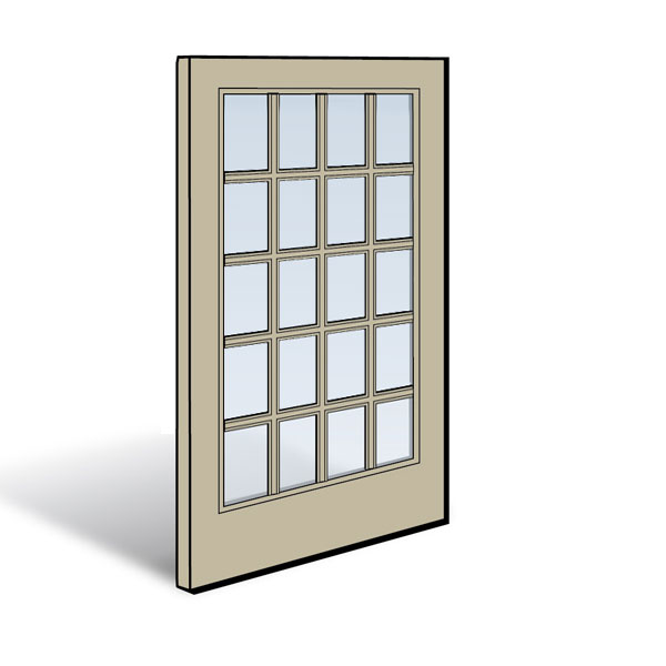 Frenchwood® Gliding Patio Door Operating Panel - 0911177
