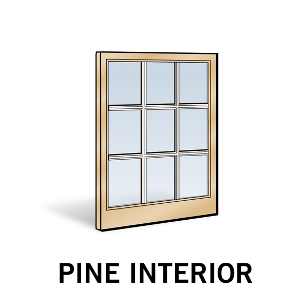 Narroline® Double-Hung Window Lower Sash - 1615508