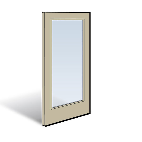 Frenchwood® Hinged Inswing Patio Door Stationary Panel