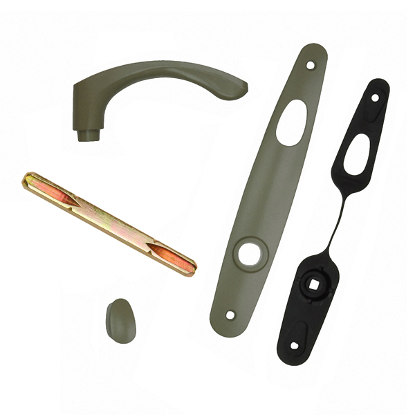 Hinged Patio Door Left Hand Single Door Exterior Trim Set