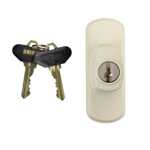 Gliding Patio Door Exterior Keyed Lock
