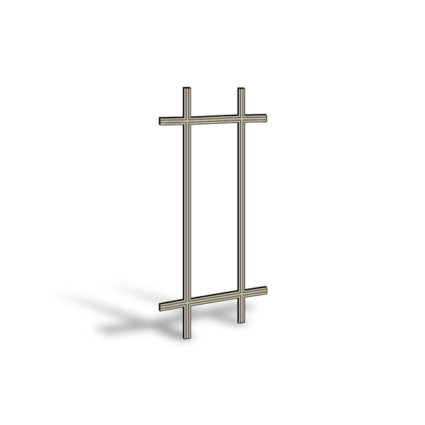 400 Series Casement & Awning Window Removable Interior Grille - 0621229