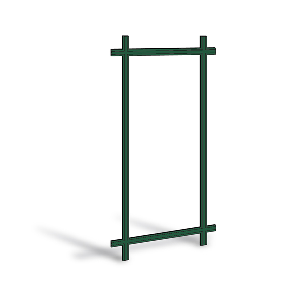 400 Series Frenchwood® Gliding Patio Door Removable Interior Grille
