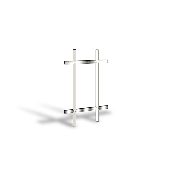 400 Series Casement & Awning Window Removable Interior Grille