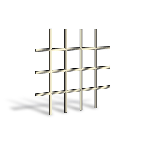 400 Series Casement & Awning Window Removable Interior Grille - 9134548