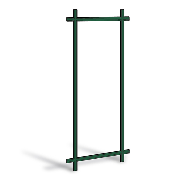 400 Series Frenchwood® Gliding Patio Door Removable Interior Grille