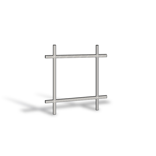 400 Series Casement & Awning Window Removable Interior Grille - 1344838