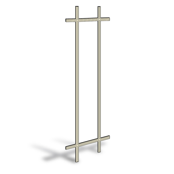 200 Series Inswing Patio Door Removable Interior Grille