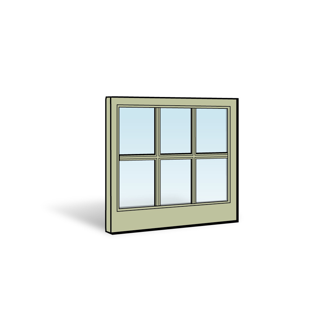 Narroline® Double-Hung Window Lower Sash