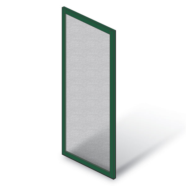 Forest Green A-Series Hinged Inswing Patio Door Hinged Insect Screen