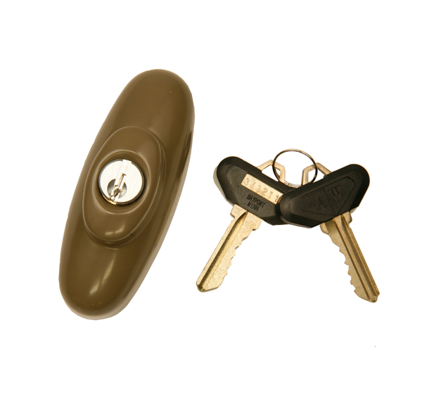 Gliding Patio Door Exterior Keyed Lock