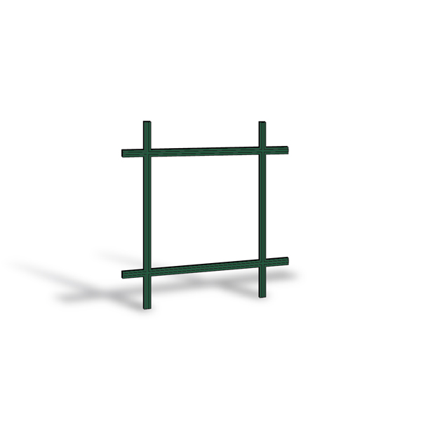 400 Series Double-Hung Window Removable Interior Grille - 0314216