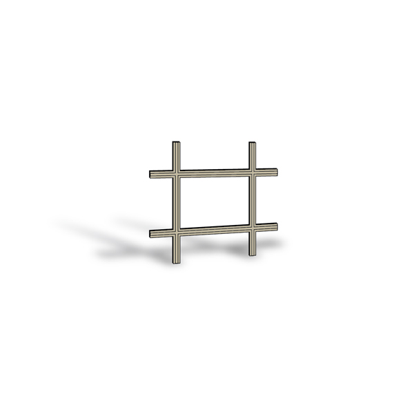 400 Series Casement & Awning Window Removable Interior Grille - 0621227