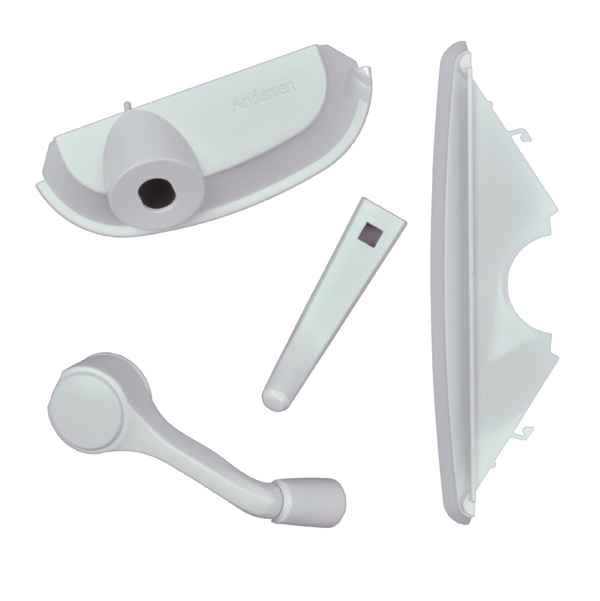 Casement Window Traditional Style Folding Hardware Package