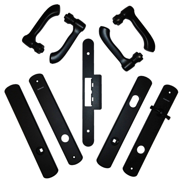 Hinged Patio Door Double Door Complete Trim Set