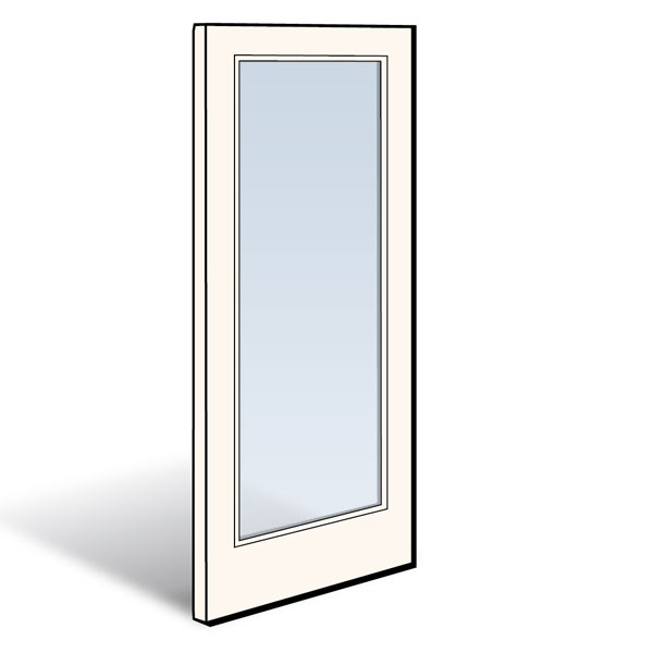 Frenchwood® Hinged Inswing Patio Door Stationary Panel