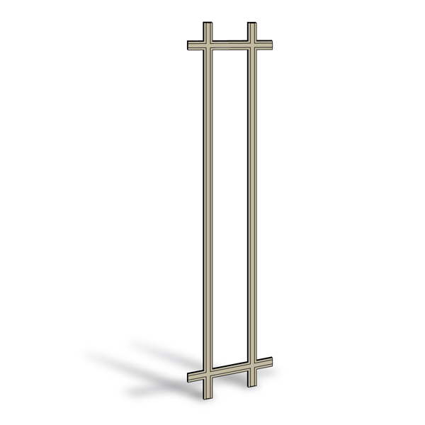 400 Series Casement & Awning Window Removable Interior Grille - 0621233