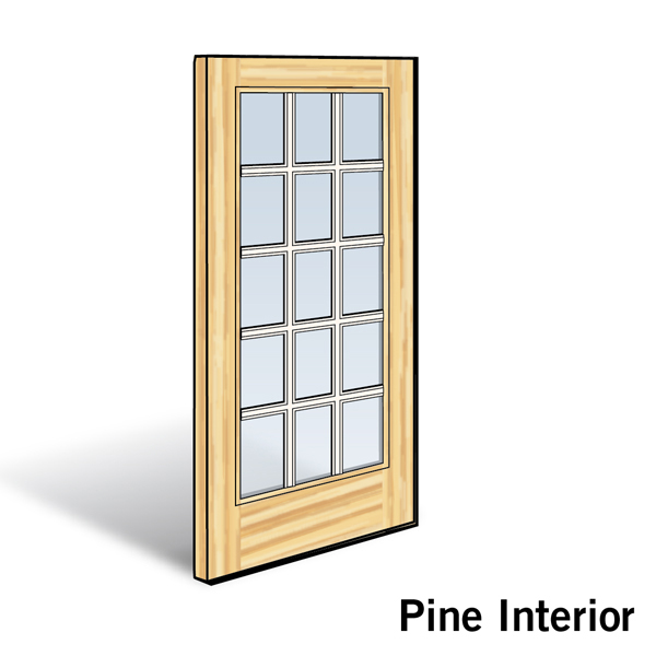 Frenchwood® Gliding Patio Door Operating Panel - 0911173