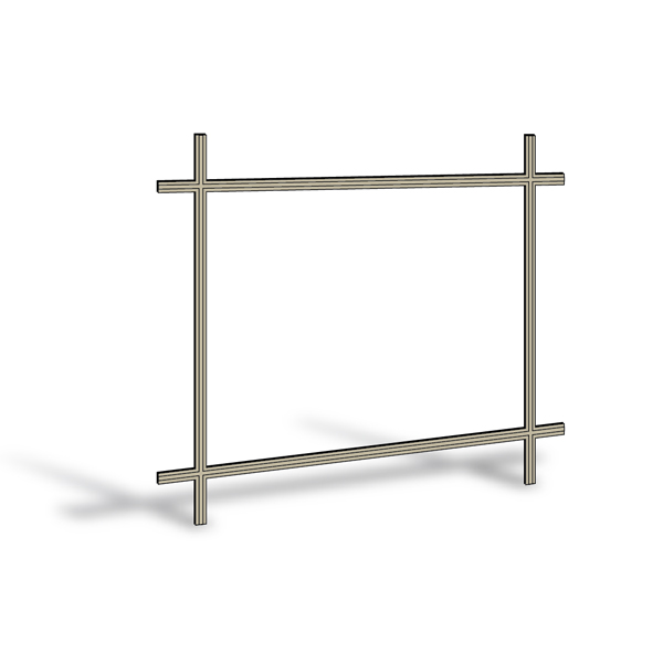 400 Series Casement & Awning Window Removable Interior Grille - 0621285