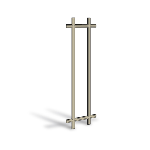 400 Series Casement & Awning Window Removable Interior Grille - 0621231
