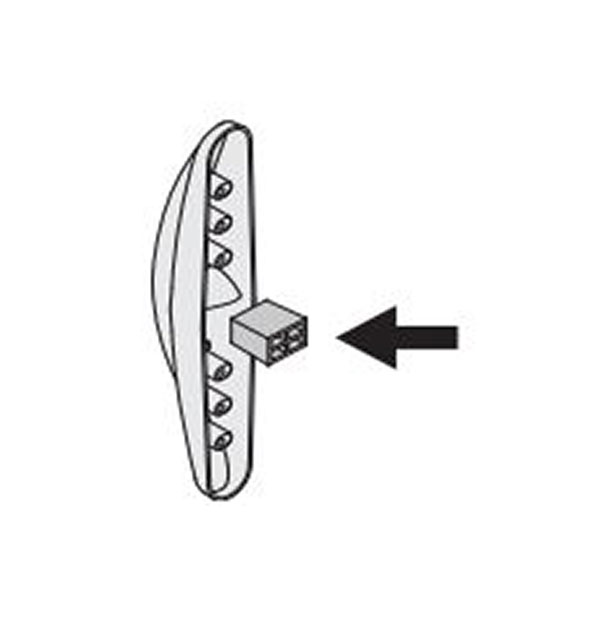 100 Series Gliding Patio Door Plug - 9130520