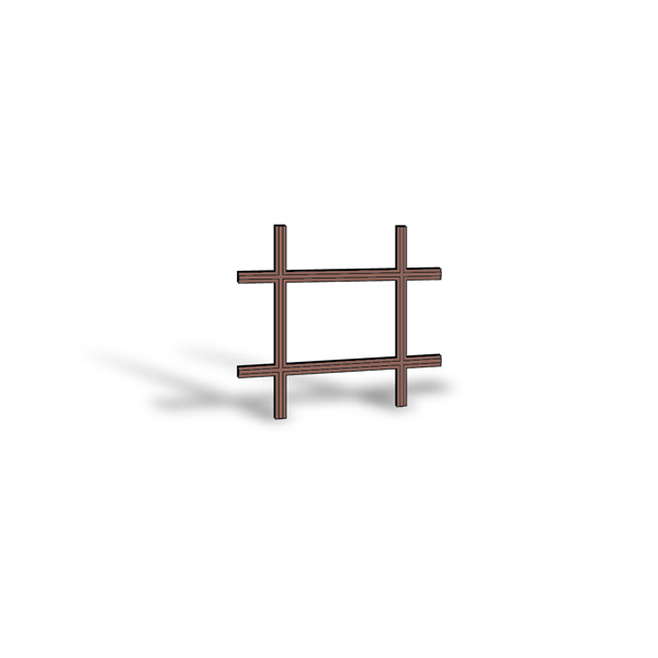 400 Series Double-Hung Window Removable Interior Grille - 9040321