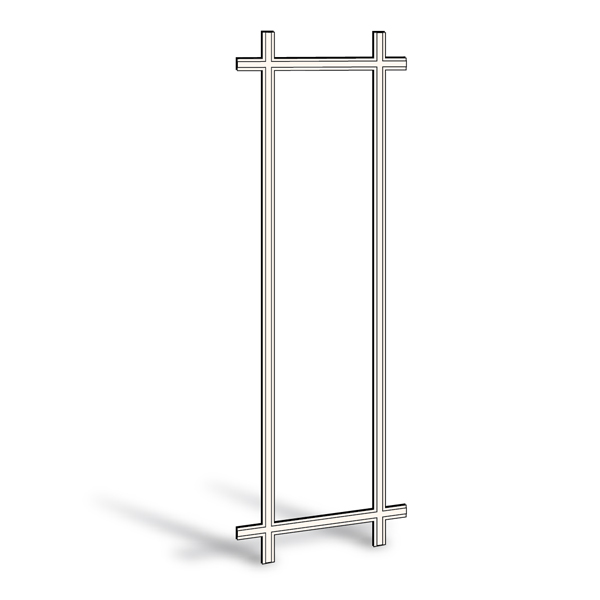 400 Series Frenchwood® Gliding Patio Door Removable Interior Grille - 2511104