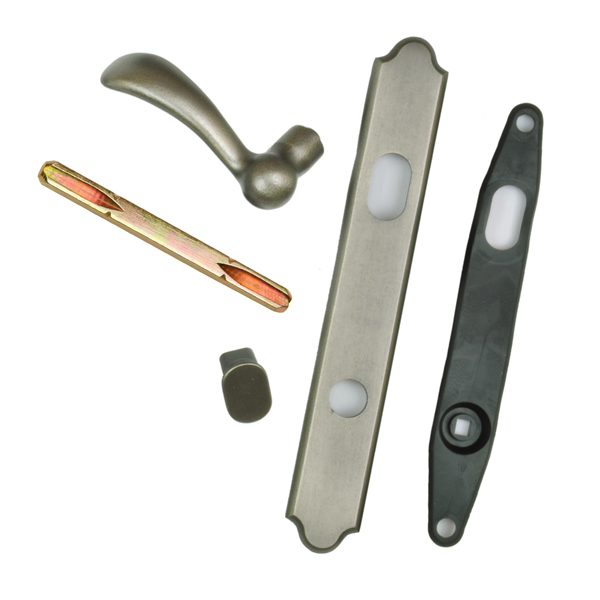 Encino® Exterior Trim Set in Distressed Nickel - 2572656
