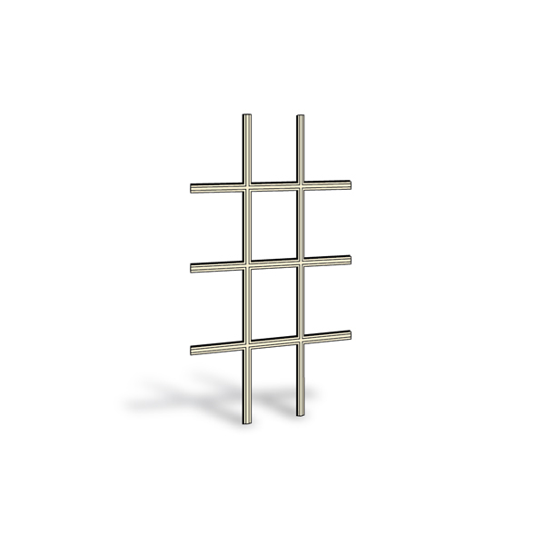 400 Series Casement & Awning Window Removable Interior Grille