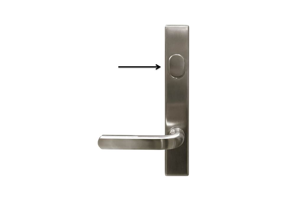 Hinged Patio Door Dummy Key Lock Cylinder - 9184691