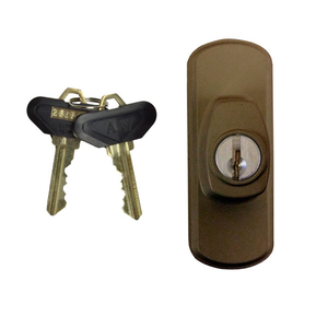 Gliding Patio Door Exterior Keyed Lock