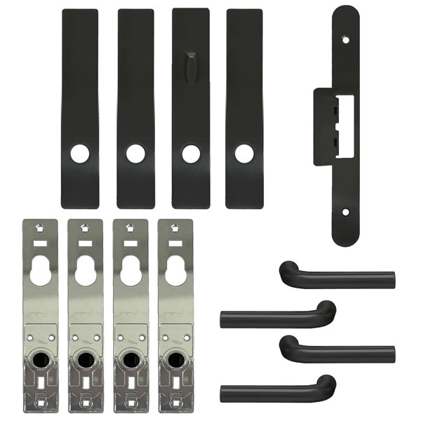 FSB 1075 Black Anodized Aluminum Trim Set - 9184751